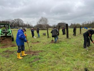 Vereinsinterner Aufr&auml;umtag am Fahrplatz in Dormagen am 01.04.2023